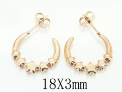 Stainless Steel Jewelry Wholesale - Stainless Steel Earrings - HY70E0451LR