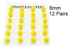 Stainless Steel Jewelry Wholesale - Stainless Steel Earrings - HY70E0536HJA