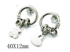 Stainless Steel Jewelry Wholesale - Stainless Steel Earrings - HY90E0164HHS