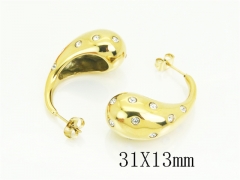 Stainless Steel Jewelry Wholesale - Stainless Steel Earrings - HY30E1971HNL