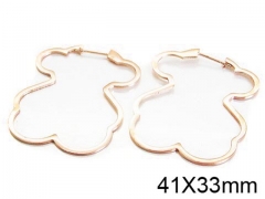 Stainless Steel Jewelry Wholesale - Stainless Steel Earrings - HY90E0183OE