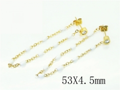 Stainless Steel Jewelry Wholesale - Stainless Steel Earrings - HY06E0386MS