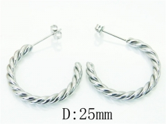 Stainless Steel Jewelry Wholesale - Stainless Steel Earrings - HY06E1705NZ