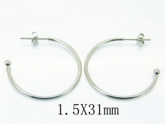 Stainless Steel Jewelry Wholesale - Stainless Steel Earrings - HY64E0485KS