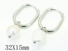 Stainless Steel Jewelry Wholesale - Stainless Steel Earrings - HY06E0315MX