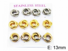 Stainless Steel Jewelry Wholesale - Stainless Steel Earrings - HY59E0533HMC