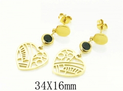 Stainless Steel Jewelry Wholesale - Stainless Steel Earrings - HY24E0092PLA