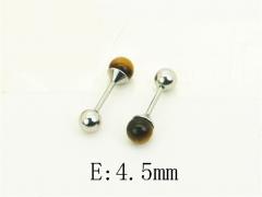 Stainless Steel Jewelry Wholesale - Stainless Steel Earrings - HY70E1535TJM