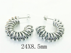Stainless Steel Jewelry Wholesale - Stainless Steel Earrings - HY32E0504HHF