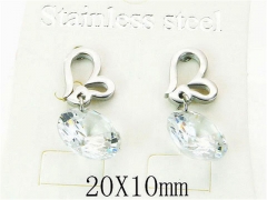 Stainless Steel Jewelry Wholesale - Stainless Steel Earrings - HY25E0588IL