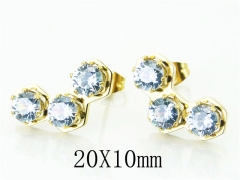 Stainless Steel Jewelry Wholesale - Stainless Steel Earrings - HY64E0488HRR