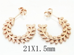 Stainless Steel Jewelry Wholesale - Stainless Steel Earrings - HY70E0718LW