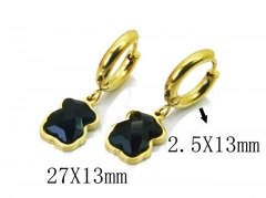 Stainless Steel Jewelry Wholesale - Stainless Steel Earrings - HY90E0263HIF