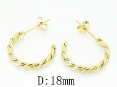 Stainless Steel Jewelry Wholesale - Stainless Steel Earrings - HY06E1710MS