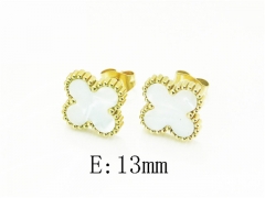 Stainless Steel Jewelry Wholesale - Stainless Steel Earrings - HY09E0315JQ