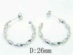 Stainless Steel Jewelry Wholesale - Stainless Steel Earrings - HY06E1707KQ