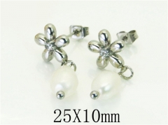 Stainless Steel Jewelry Wholesale - Stainless Steel Earrings - HY06E0429ME
