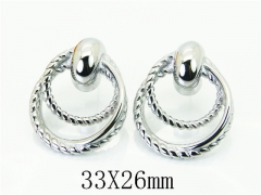 Stainless Steel Jewelry Wholesale - Stainless Steel Earrings - HY06E0555HSS