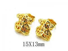 Stainless Steel Jewelry Wholesale - Stainless Steel Earrings - HY90E0240HNS
