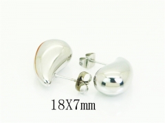 Stainless Steel Jewelry Wholesale - Stainless Steel Earrings - HY30E2045MW