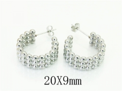 Stainless Steel Jewelry Wholesale - Stainless Steel Earrings - HY06E0503OX