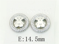 Stainless Steel Jewelry Wholesale - Stainless Steel Earrings - HY90E0385IHE