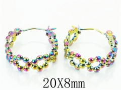 Stainless Steel Jewelry Wholesale - Stainless Steel Earrings - HY70E0467LR