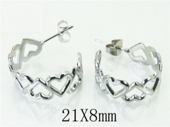 Stainless Steel Jewelry Wholesale - Stainless Steel Earrings - HY70E0295KE