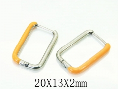 Stainless Steel Jewelry Wholesale - Stainless Steel Earrings - HY70E0483JLR