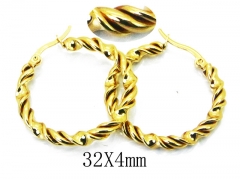 Stainless Steel Jewelry Wholesale - Stainless Steel Earrings - HY64E0403MQ