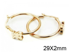 Stainless Steel Jewelry Wholesale - Stainless Steel Earrings - HY64E0179PF