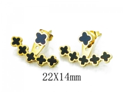 Stainless Steel Jewelry Wholesale - Stainless Steel Earrings - HY32E0103PL