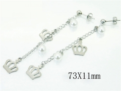 Stainless Steel Jewelry Wholesale - Stainless Steel Earrings - HY59E0968LLW