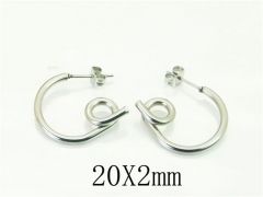Stainless Steel Jewelry Wholesale - Stainless Steel Earrings - HY06E0413MW