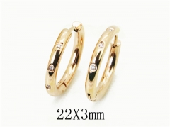 Stainless Steel Jewelry Wholesale - Stainless Steel Earrings - HY05E1901HMX