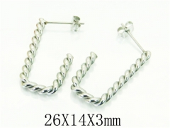 Stainless Steel Jewelry Wholesale - Stainless Steel Earrings - HY06E0333LX