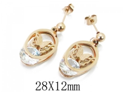 Stainless Steel Jewelry Wholesale - Stainless Steel Earrings - HY47E0072OQ