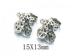 Stainless Steel Jewelry Wholesale - Stainless Steel Earrings - HY90E0239HMD