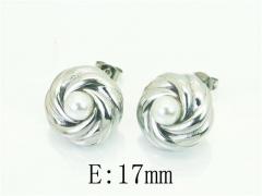 Stainless Steel Jewelry Wholesale - Stainless Steel Earrings - HY16E0217NL