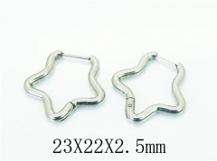 Stainless Steel Jewelry Wholesale - Stainless Steel Earrings - HY75E0001JI