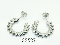 Stainless Steel Jewelry Wholesale - Stainless Steel Earrings - HY70E1347KV