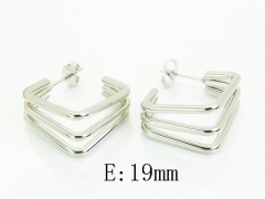Stainless Steel Jewelry Wholesale - Stainless Steel Earrings - HY58E2011JL