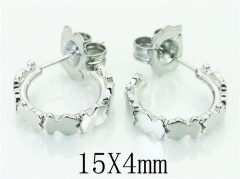 Stainless Steel Jewelry Wholesale - Stainless Steel Earrings - HY90E0320HIS