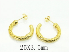 Stainless Steel Jewelry Wholesale - Stainless Steel Earrings - HY48E0005HBB