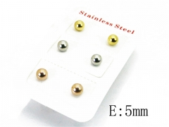Stainless Steel Jewelry Wholesale - Stainless Steel Earrings - HY58E1424KW