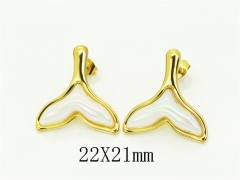 Stainless Steel Jewelry Wholesale - Stainless Steel Earrings - HY30E2100ML