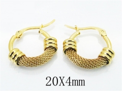 Stainless Steel Jewelry Wholesale - Stainless Steel Earrings - HY58E1570NZ