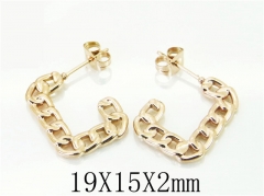 Stainless Steel Jewelry Wholesale - Stainless Steel Earrings - HY70E0387LX