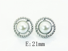 Stainless Steel Jewelry Wholesale - Stainless Steel Earrings - HY30E2008NL
