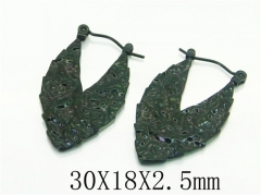 Stainless Steel Jewelry Wholesale - Stainless Steel Earrings - HY70E1212LA